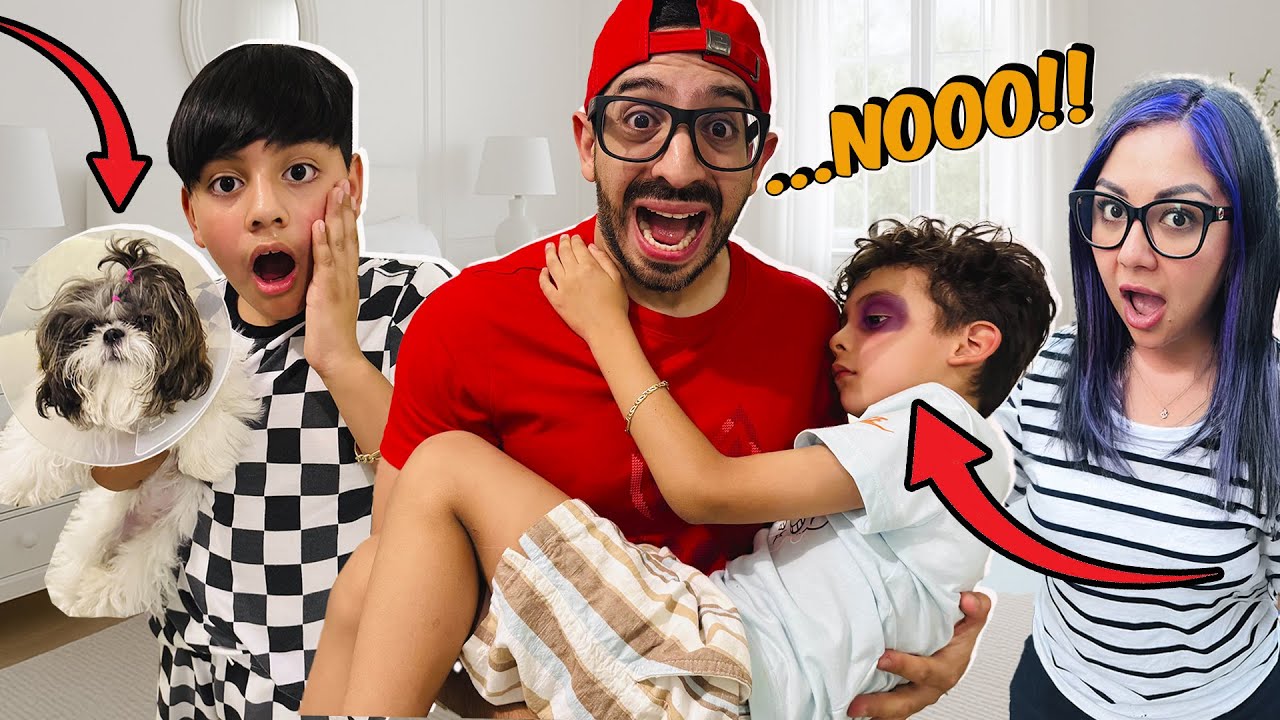 DYLAN TUVO UN ACCIDENTE | BROMA A PAPA | Family Juega