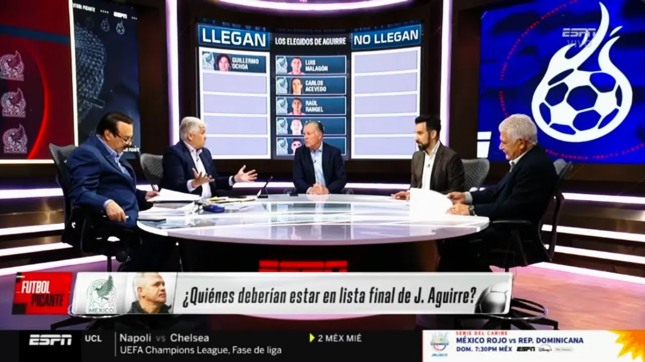 GRAN BOMBAZO! Quiénes deberian en lista final de J. Aguirre? Futbol Picante 27 de Enero de 2026
