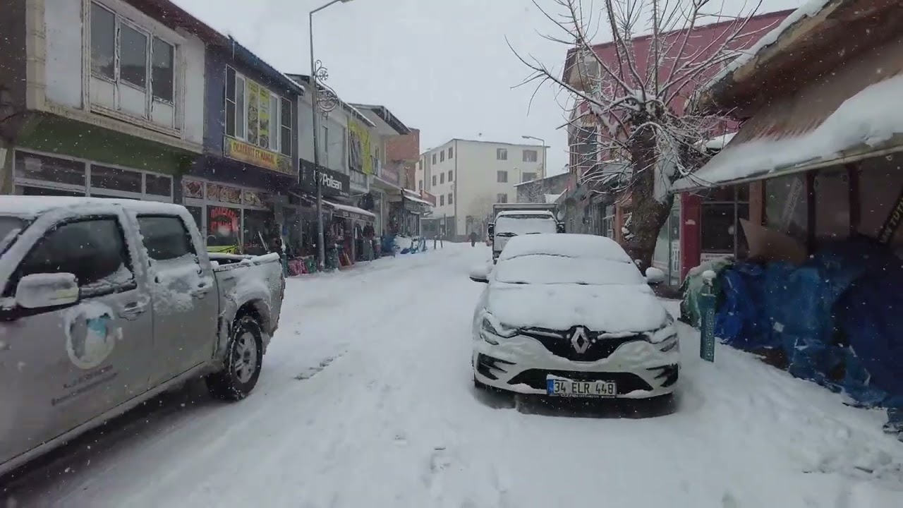 Digor 2023 karlı bir g&uuml;n #kars #digor digor