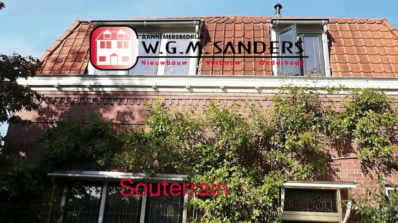 Aanleggen kelders | WGM Sanders