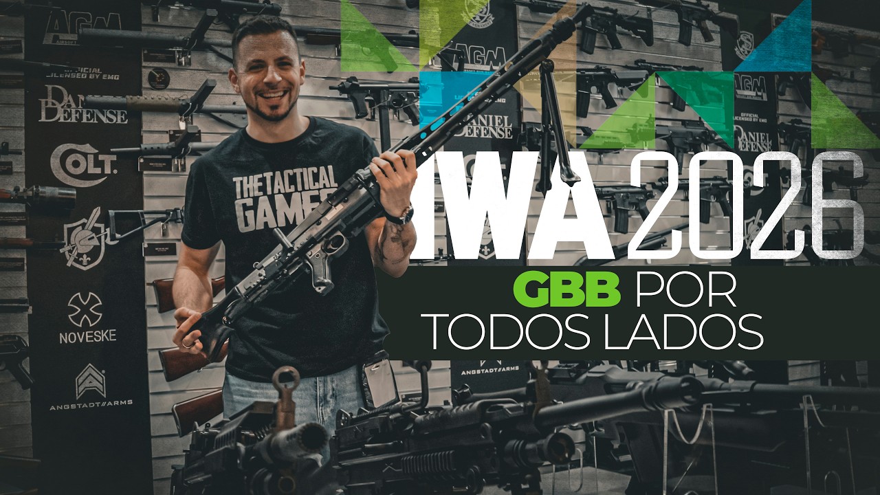 TODAS las NUEVAS RÉPLICAS de AIRSOFT de 2026 // Feria de Armas más Grande de Europa (IWA)