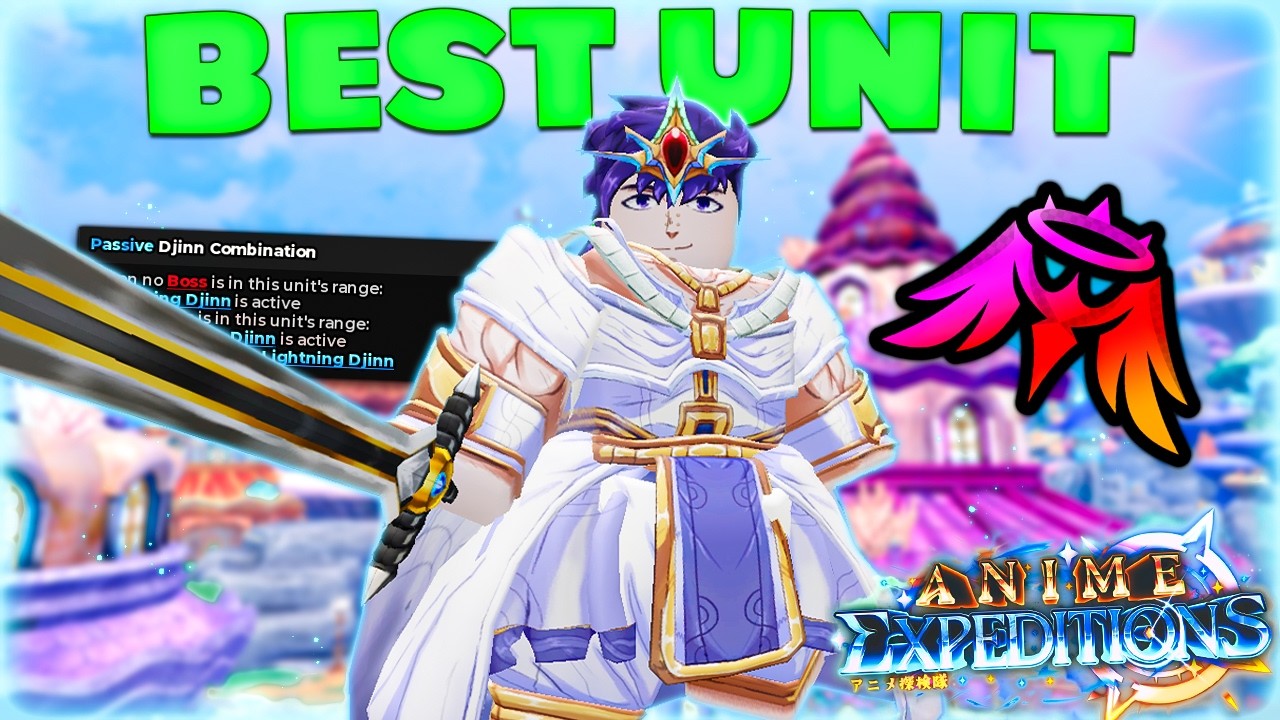 NEW Most *BROKEN* Unit in Anime Expeditions... Sinbad/Sovereign (Djinn) Secret Portal Unit Showcase