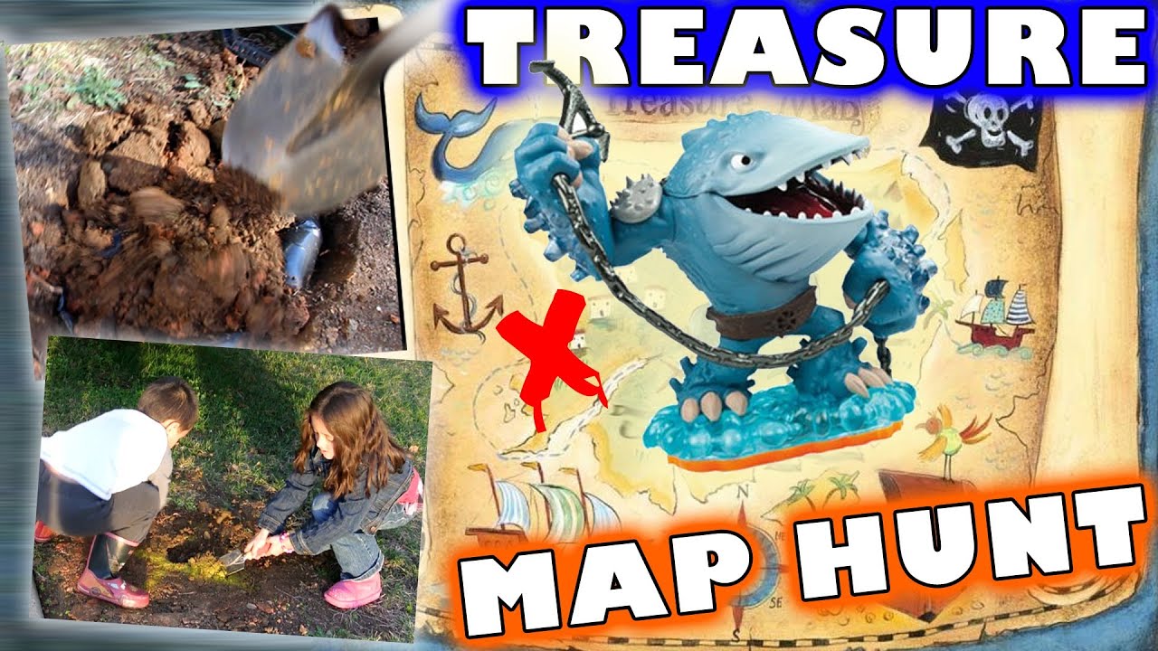 a Real Thumpback Treasure Hunt  w/ Map (New Meaning for Skylanders HUNTING)