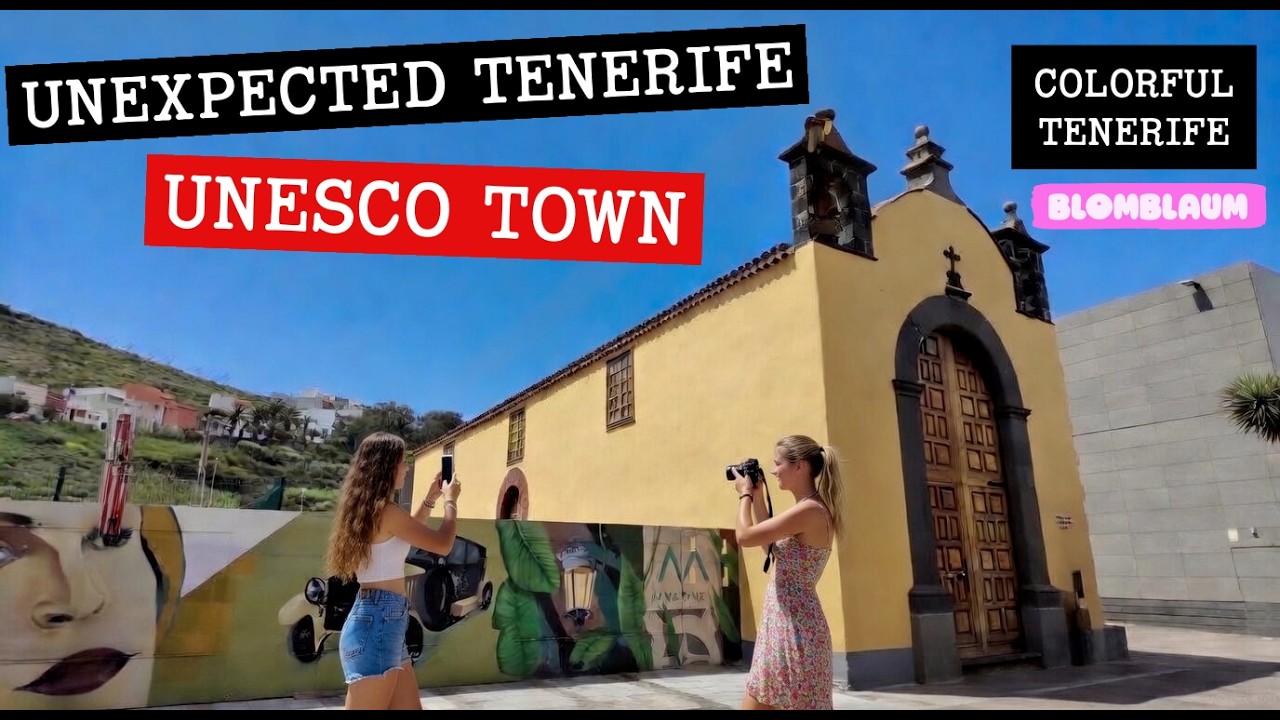 La Laguna Walk 🏛️ UNESCO City & Colonial Streets | Quiet Afternoon Tenerife North 4K Tour 60fps