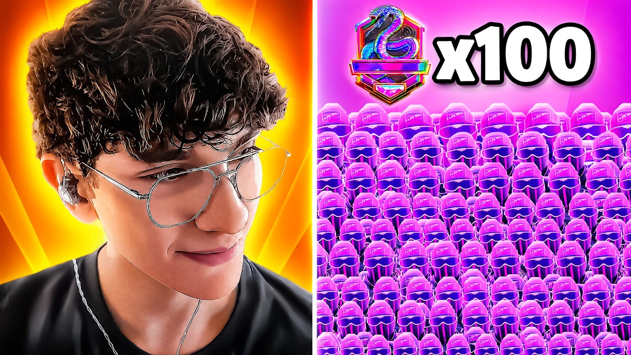 Can 100 IRIDESCENT Players Beat KETCHUP?