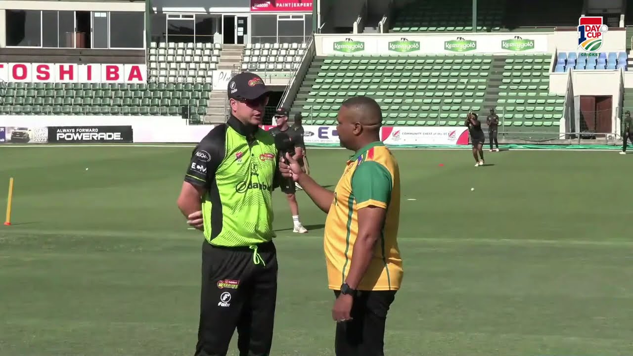 Dafabet Warriors vs Moothee Ram Tuskers  - CSA 1Day Cup Division 1 2025/26