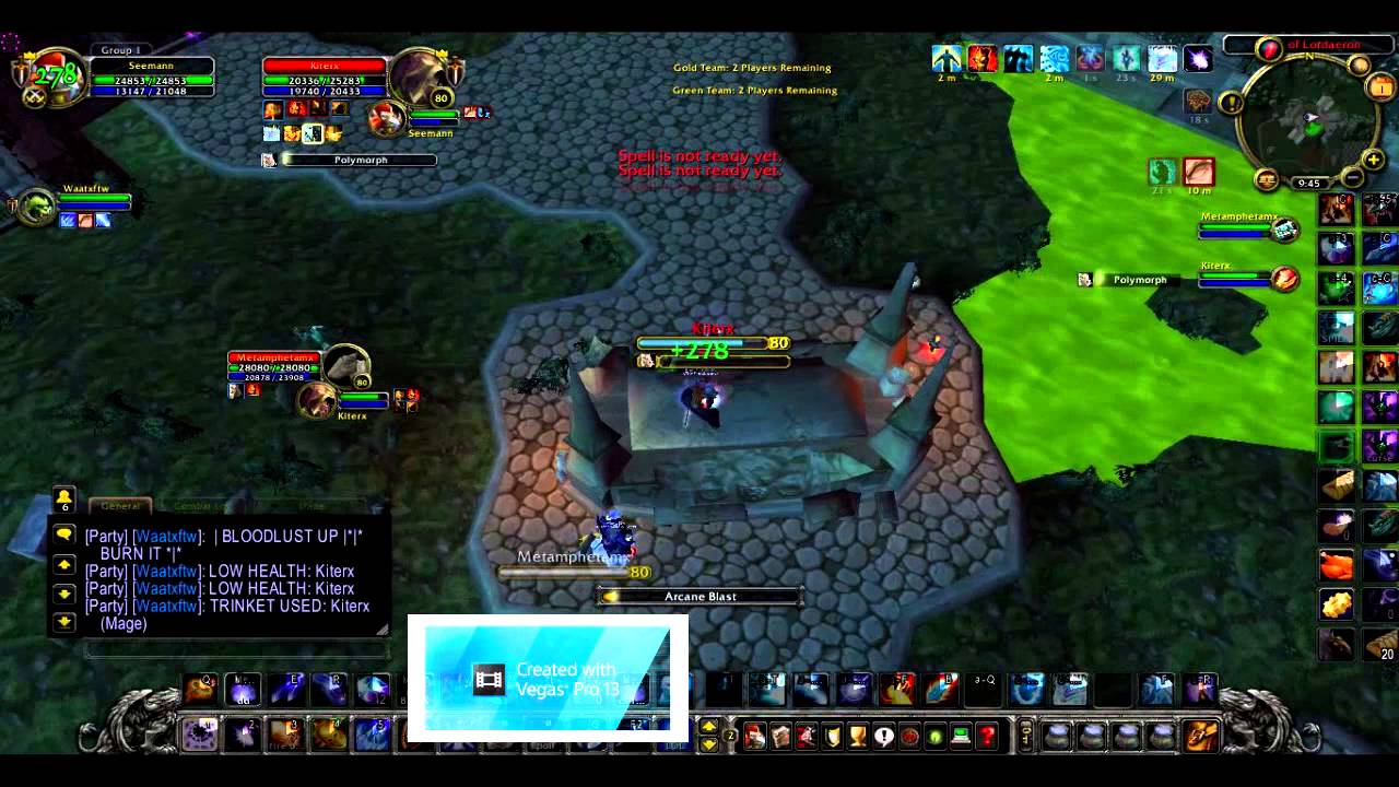 Arcane Mage PvP Wotlk Sunwell