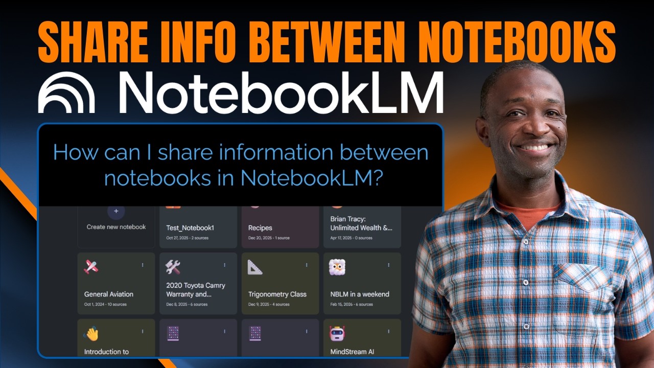 Ways to Share Info Across NotebookLM Notebooks
