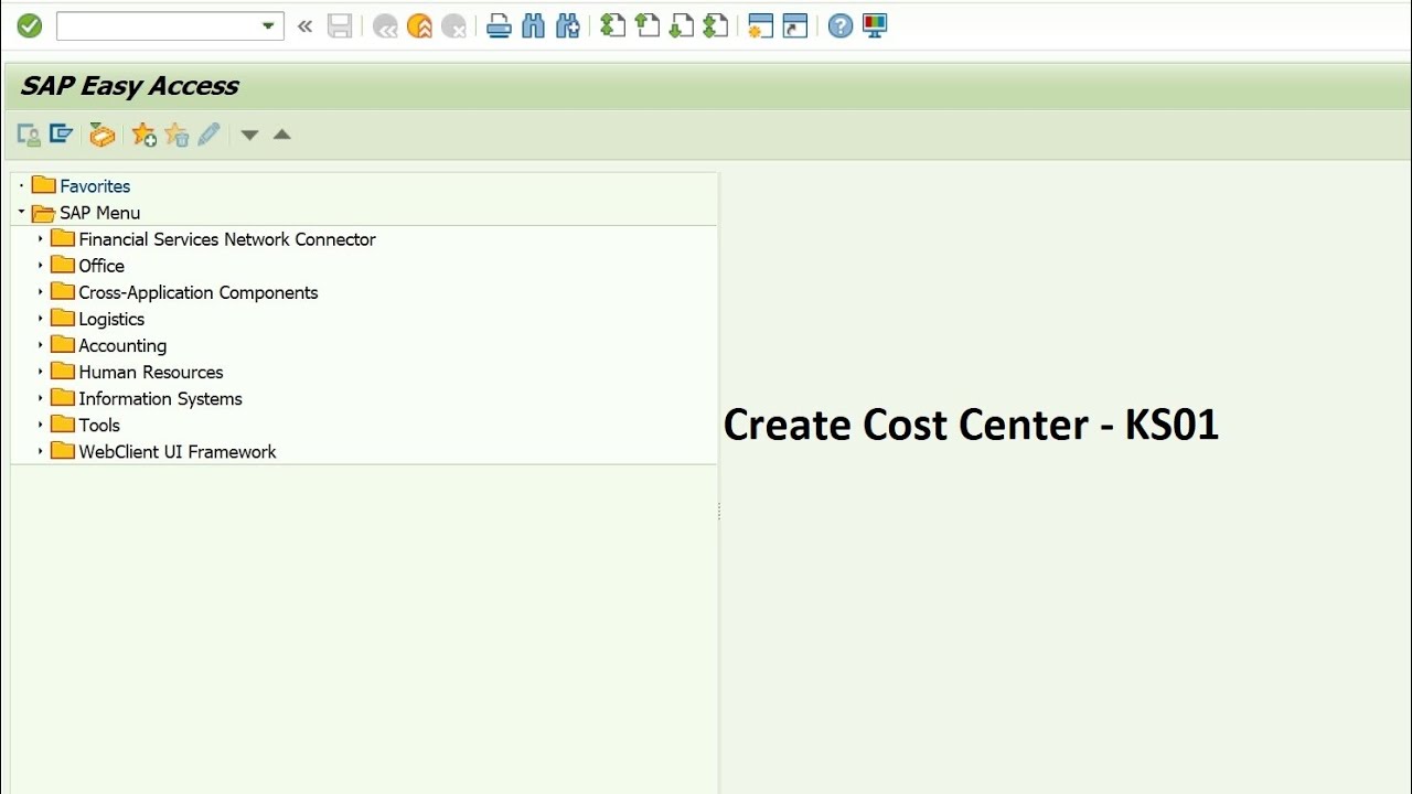 How to create cost centre in SAP MM  -  SAP CO || CO V2