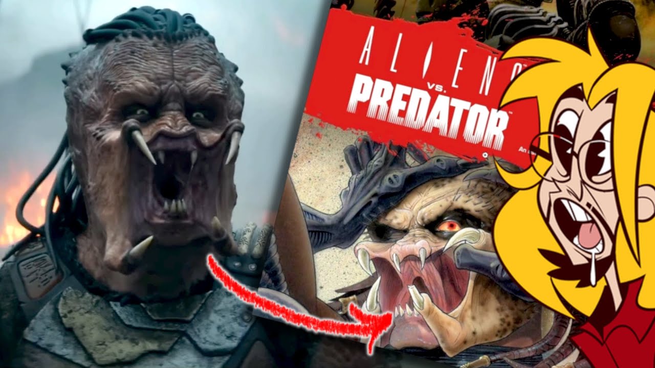I am LOSING IT at the Predator Badlands Trailer