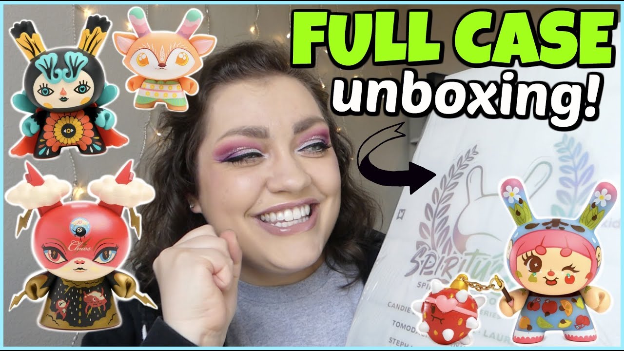 Kid Robot Dunny Spiritus Dea Spirit Of The Goddess FULL CASE MYSTERY UNBOXING