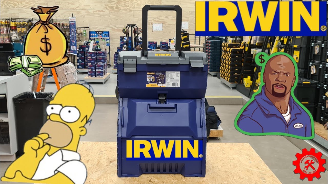 ESSA E TOP COM PREÇO BOM - Caixa IRWIN Com Rodas MONOBLOCO