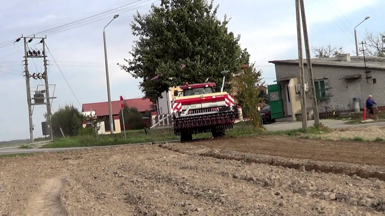 Siew Zboża 2013 |Case Maxxum 140 Multicontrolle, Brodnic U644, Pottinger Vitasem 302|