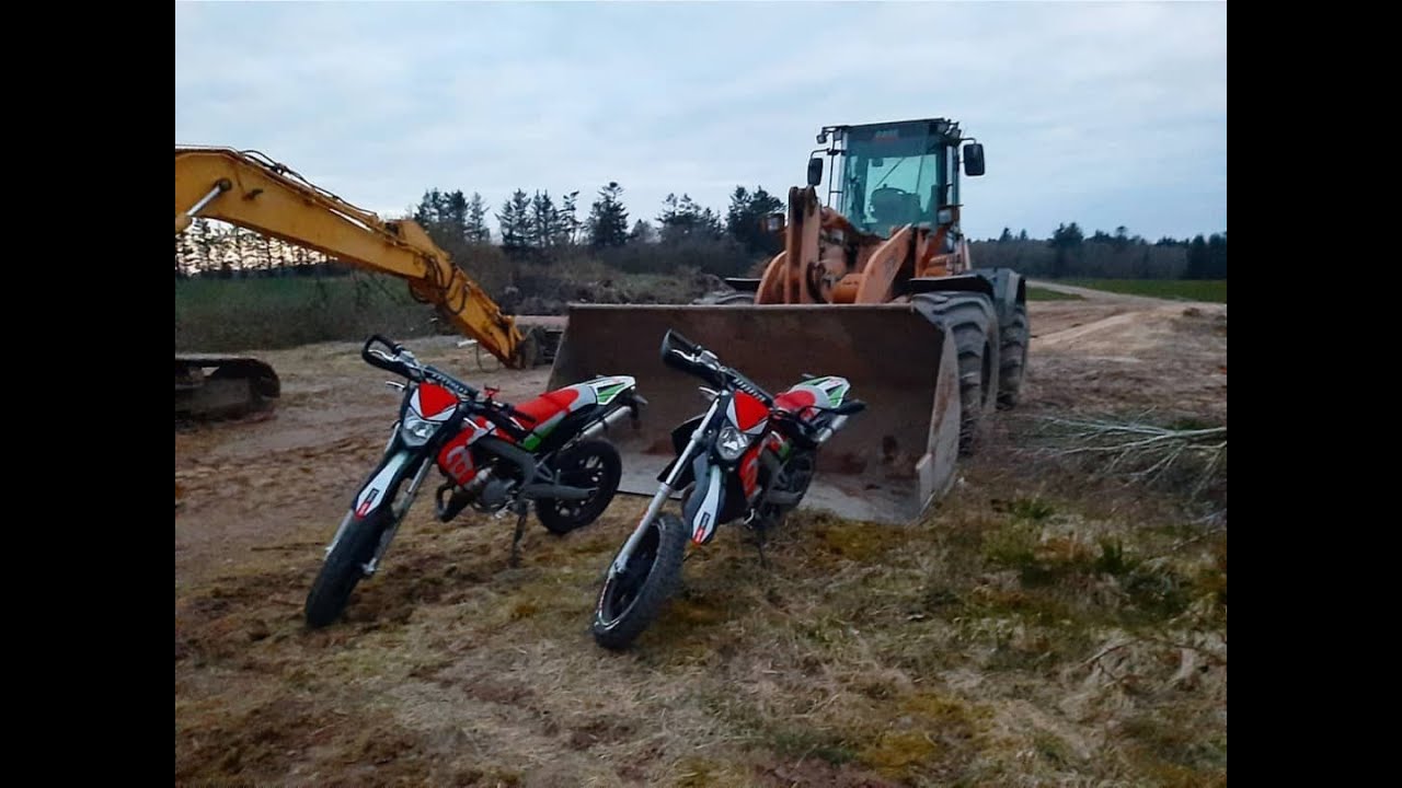 2 aprilia SX 50 drive around!! part 1!
