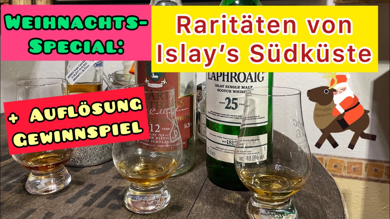 Islay-Raritäten-Tasting + Auflösung Gewinnspiel