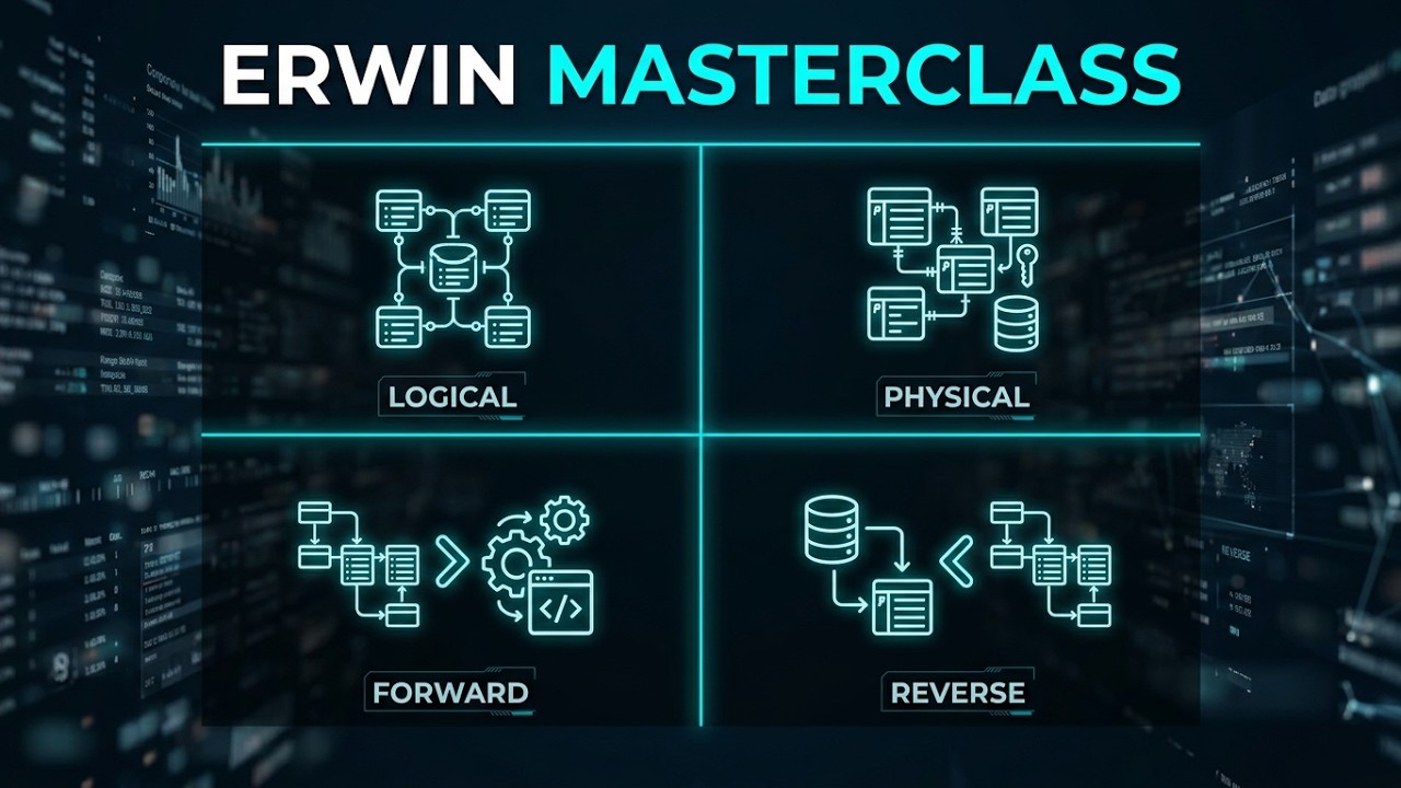 Data Modeling with Erwin - Learn in 1 hour | Erwin Data Modeling tutorial