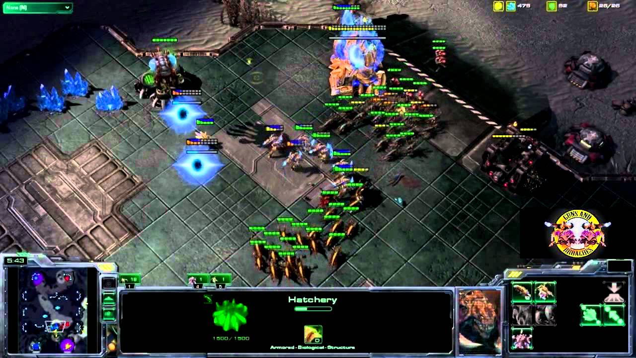 Destiny, Minigun vs. Axslav, Strifecro [Game 3] - Gift of GaB 2v2 Showmatch Series
