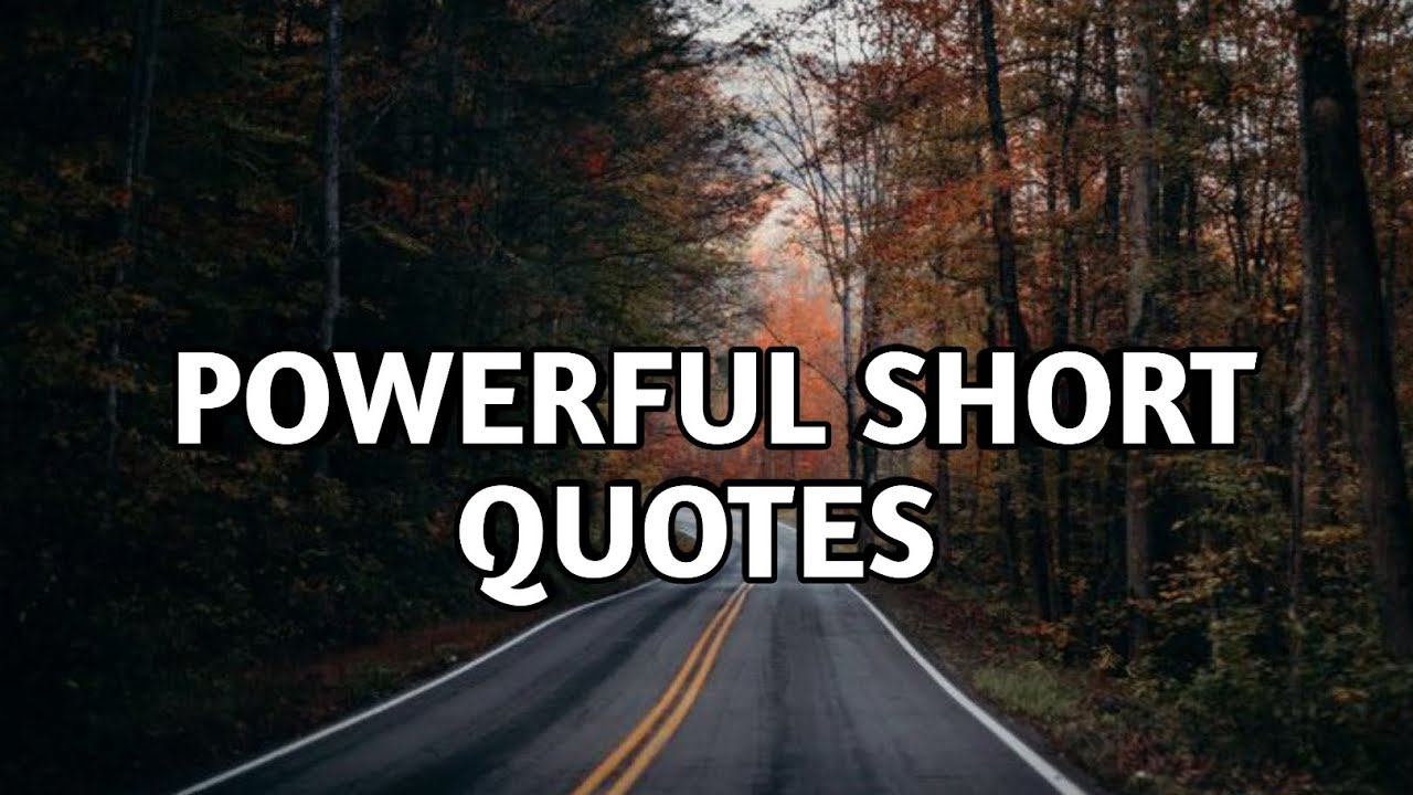 Powerful Short Quotes 😱✨🌹