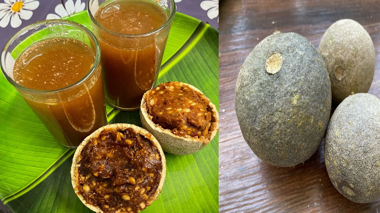 ಬೇಲದ ಹಣ್ಣಿನ ಜ್ಯೂಸ್ ಮಾಡುವುದು ಹೇಗೆ|Wood apple recipes|Benefits of bael fruit|How to eat wood apple #yt
