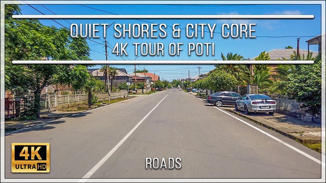 Quiet Shores & City Core | 4K Tour of Poti