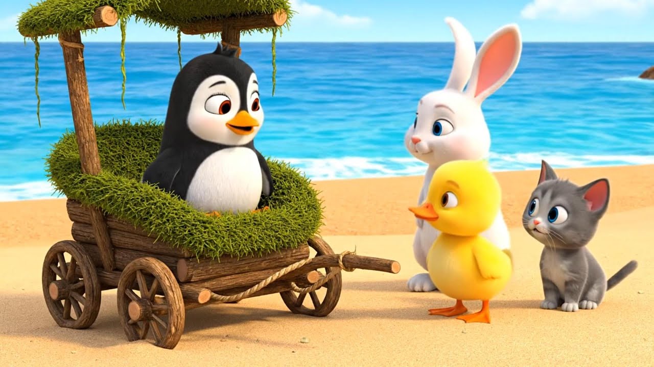 🐰🐤Roro, Dodo, and Kiki| Pippo The Lost Penguin: An Epic Journey Back Home