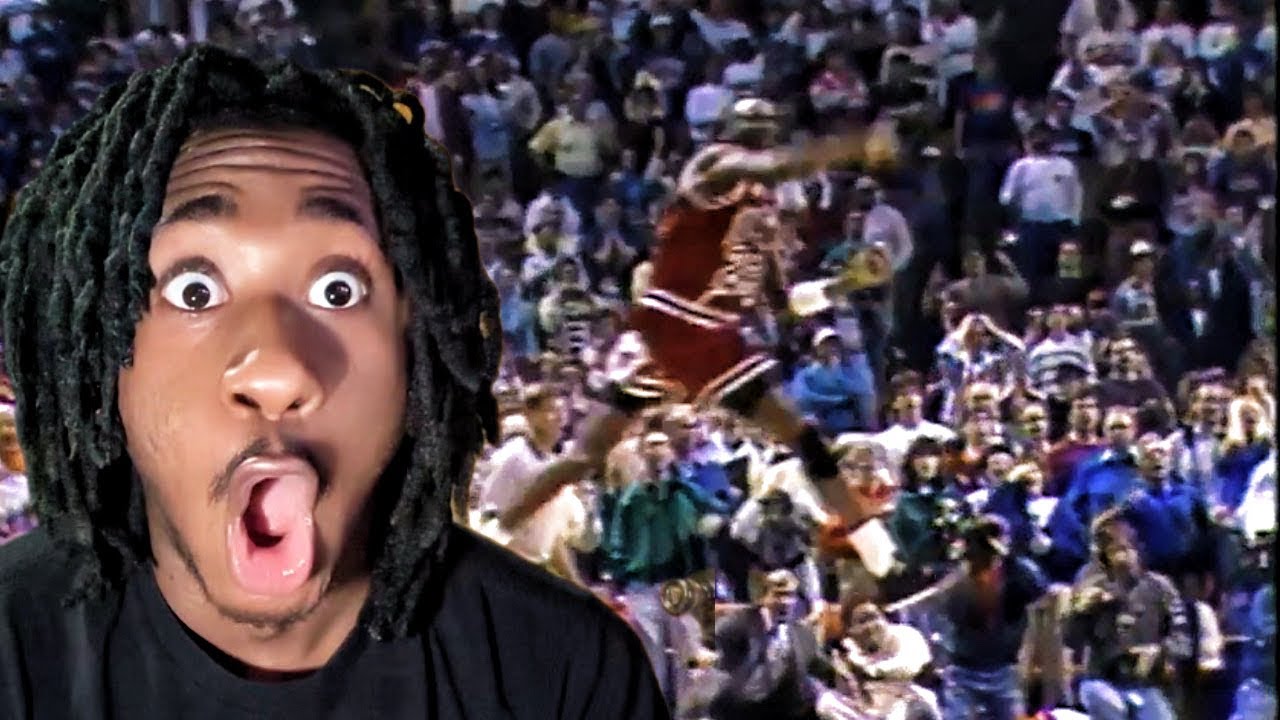 REACTING TO MICHAEL JORDAN TOP 10 BUZZER BEATERS, EVERYONE FEARED HIM!!! HE WAS A BEAST!!!