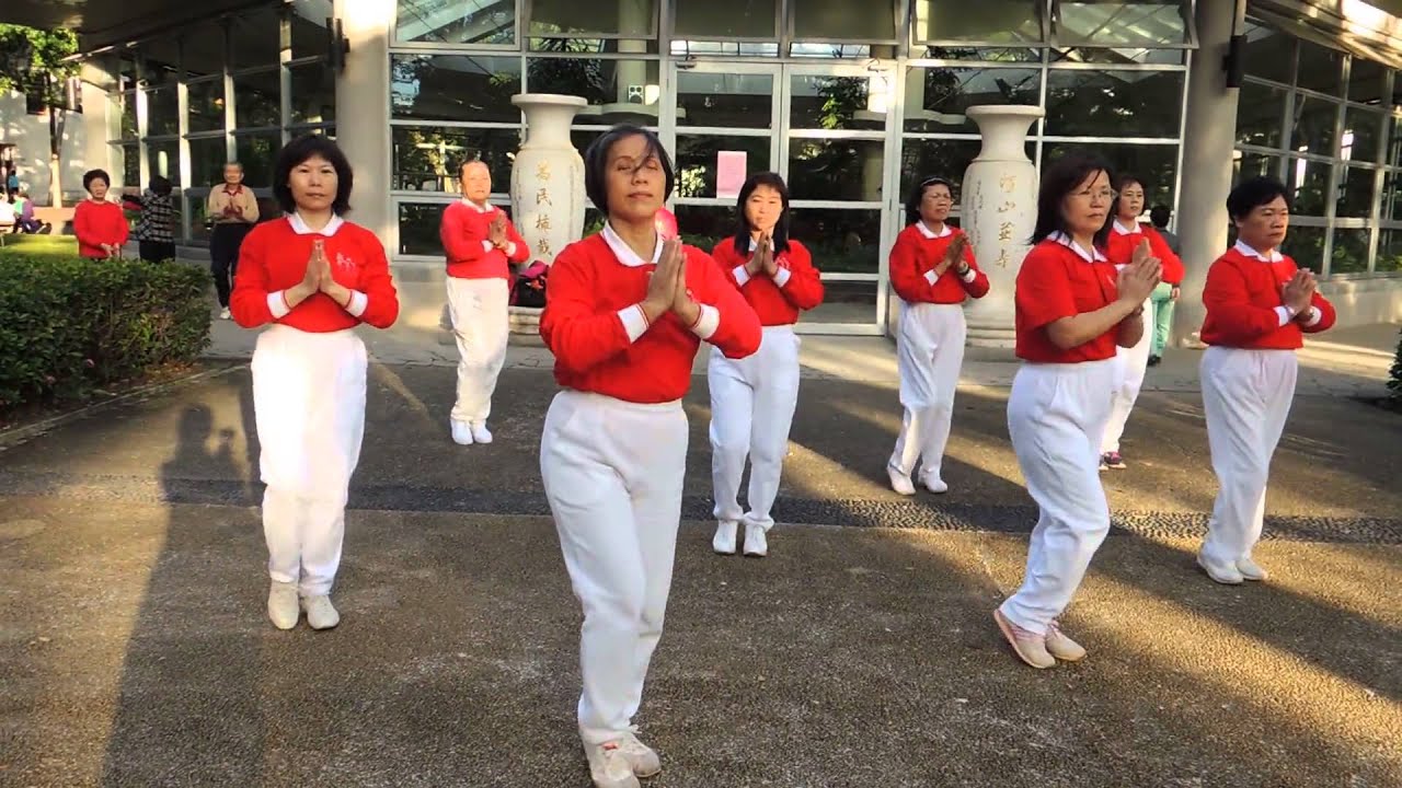 青年公園元極舞：金蓮普開