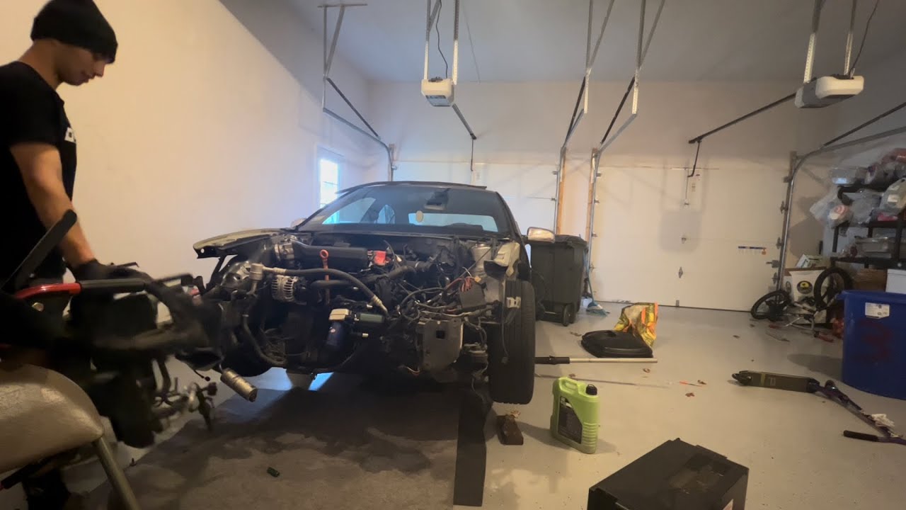 Shaving the MK4 engine bay- Part 2