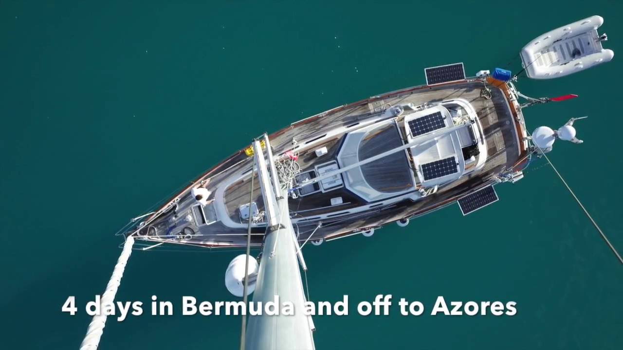 Sailing across the Atlantic west to east