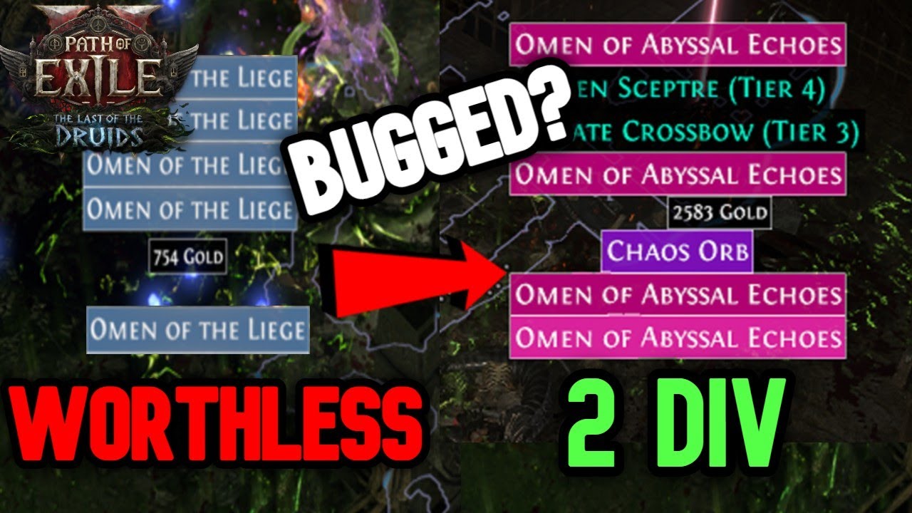 New Abyss Strategy for WAY Better Currency Farm / Omens - Path of Exile 2 0.4