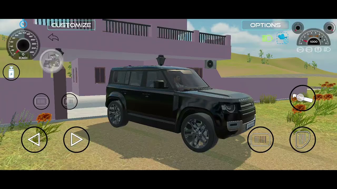 Defender Pahad off roading 😈#gaming 