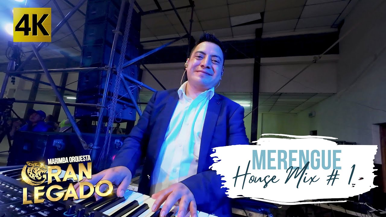 Marimba Orquesta Gran Legado - Merengue House Mix # 1 4K