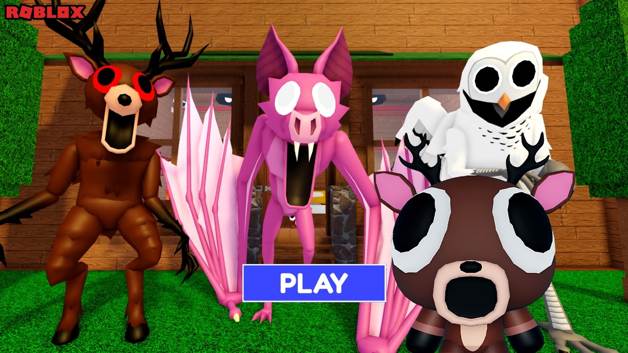 🦌🦇🦉99 NIGHTS IN FOREST PRISON RUN! DEER (OBBY) ROBLOX