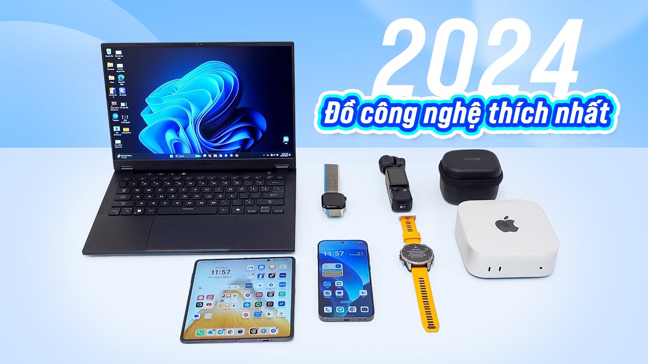 Thiết bị công nghệ mình thích 2024