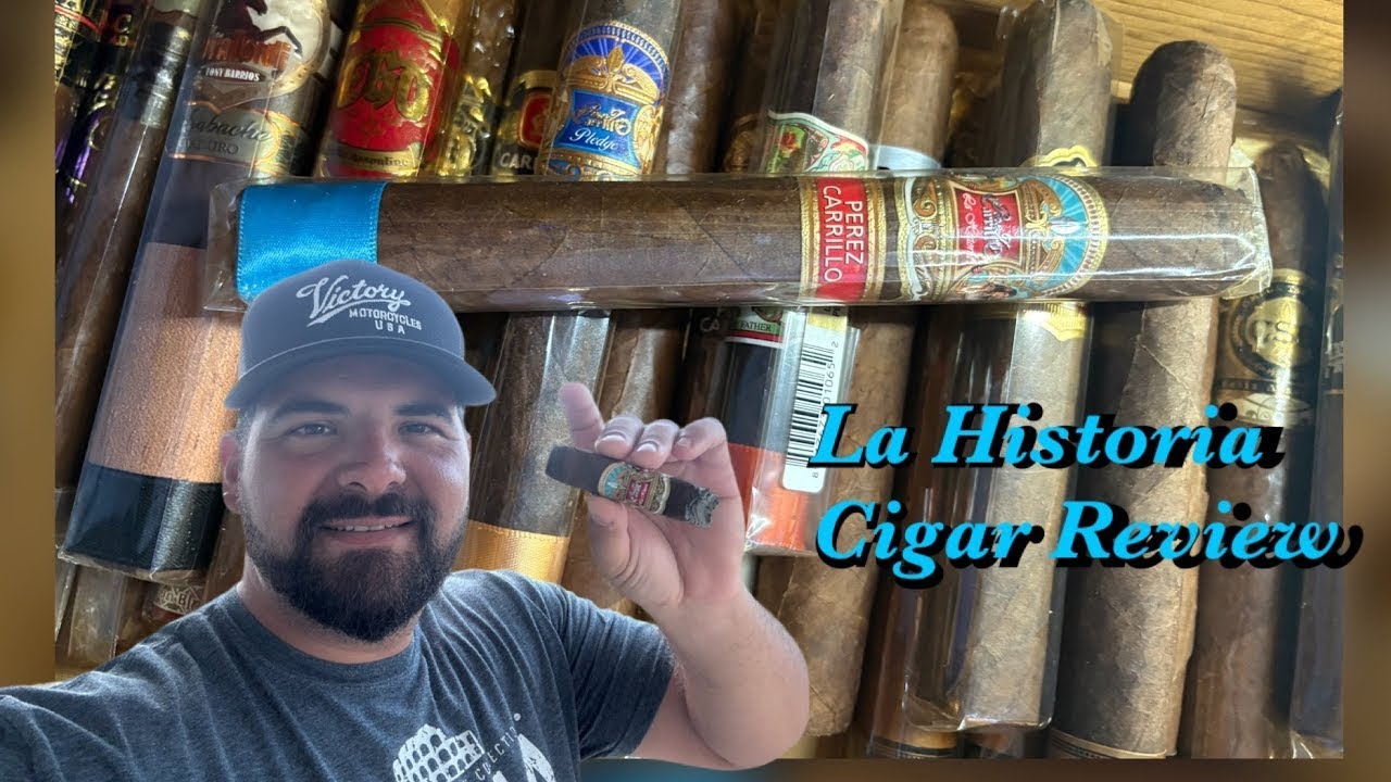 Perez Carrillo La Historia Cigar Review   Full Flavor with a Funky Burn by the Bay!