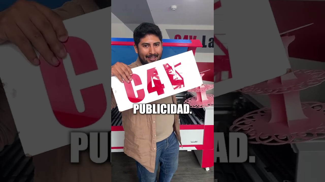🚀 Una sola m&aacute;quina l&aacute;ser puede ser tu entrada al mundo de los eventos, publicidad y decoraciones pe