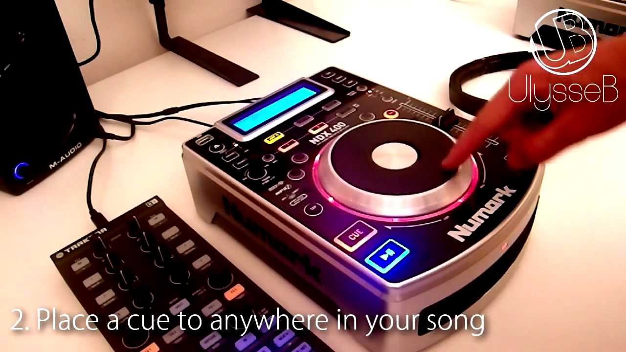 Numark NDX 400 | Tips & Tricks - Cue up a song ! | UlysseB
