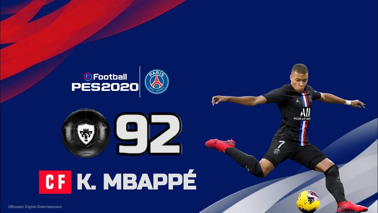 PES 2020 : PSG CLUB SELECTION POSSIBLE PLAYER RATINGS