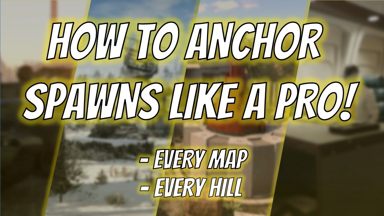 HOW TO GET SPAWNS FOR EVERY HILL (Cold War ANCHOR SPOTS!) - Cold War Competitive Tips and Tricks