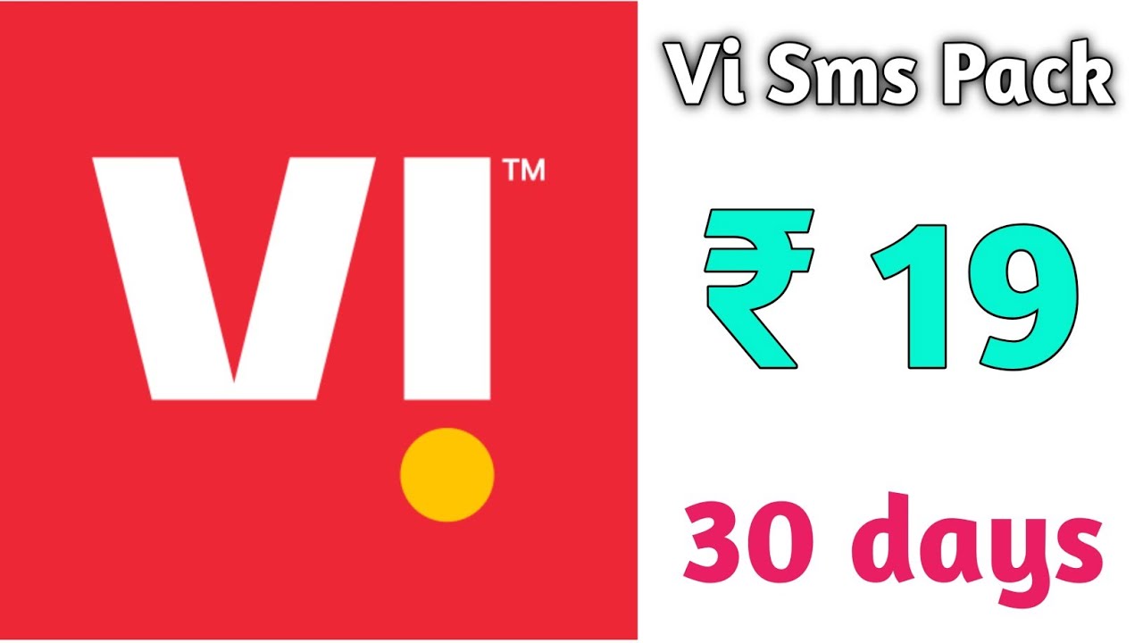 Vi sms pack | Vodafone sms pack | idea sms pack recharge | 13 July 2022