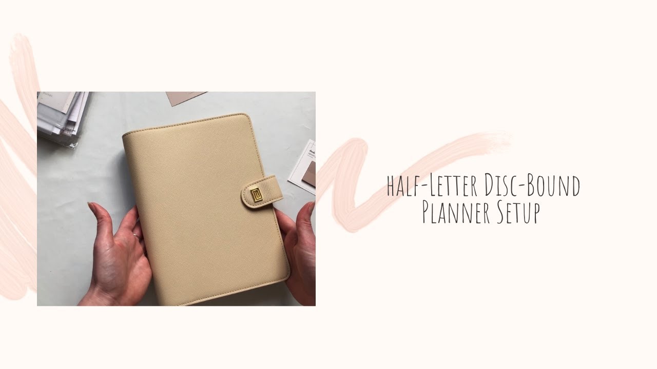 Half-Letter Disc-Bound Planner Setup