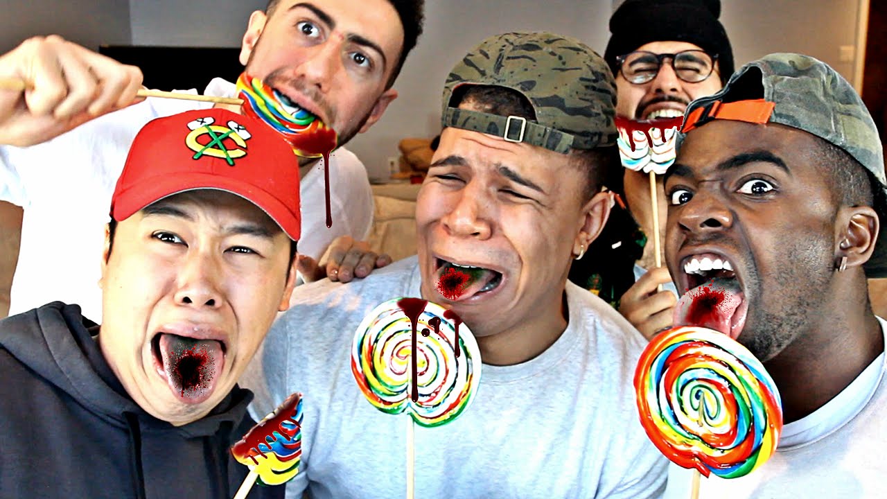 IMPOSSIBLE LOLLIPOP GAME!! (BLOODY TONGUE)