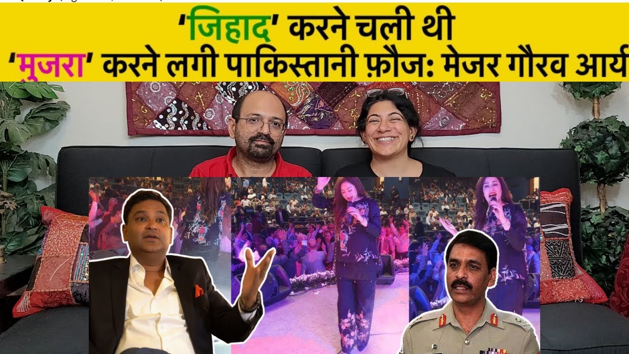 Major Gaurav Arya Exposes Pakistan Army's Gimmicks on Kashmir | Indian American reactions !!