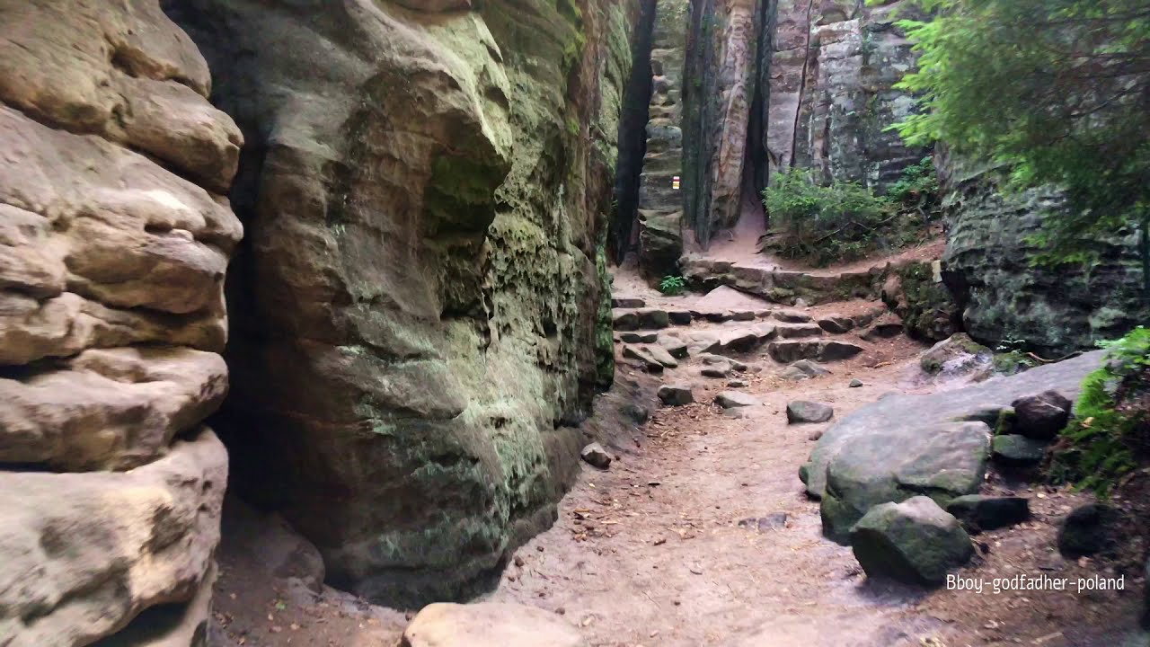 Prachovské skály - Rock city - iphone - pinnacle studio 24 ultimate - unique tourist attraction