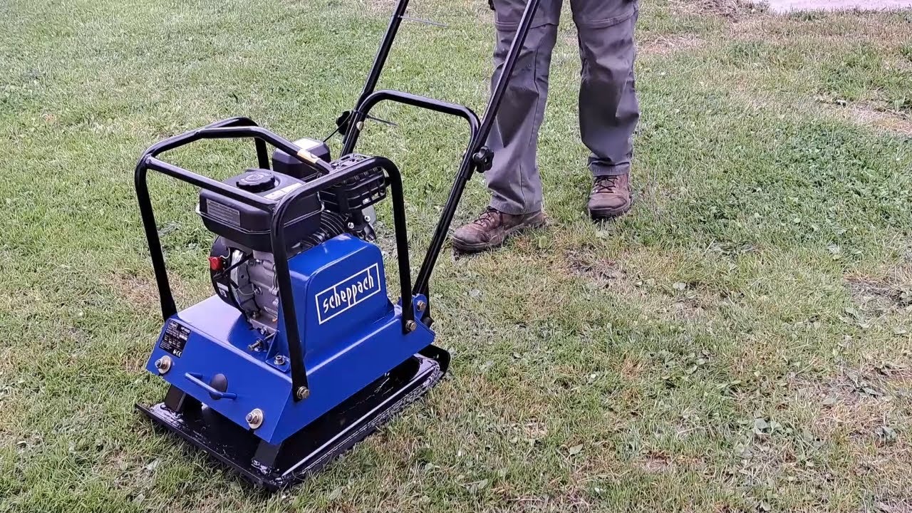 Vibro Ploča Scheppach HP1800S - Unboxing