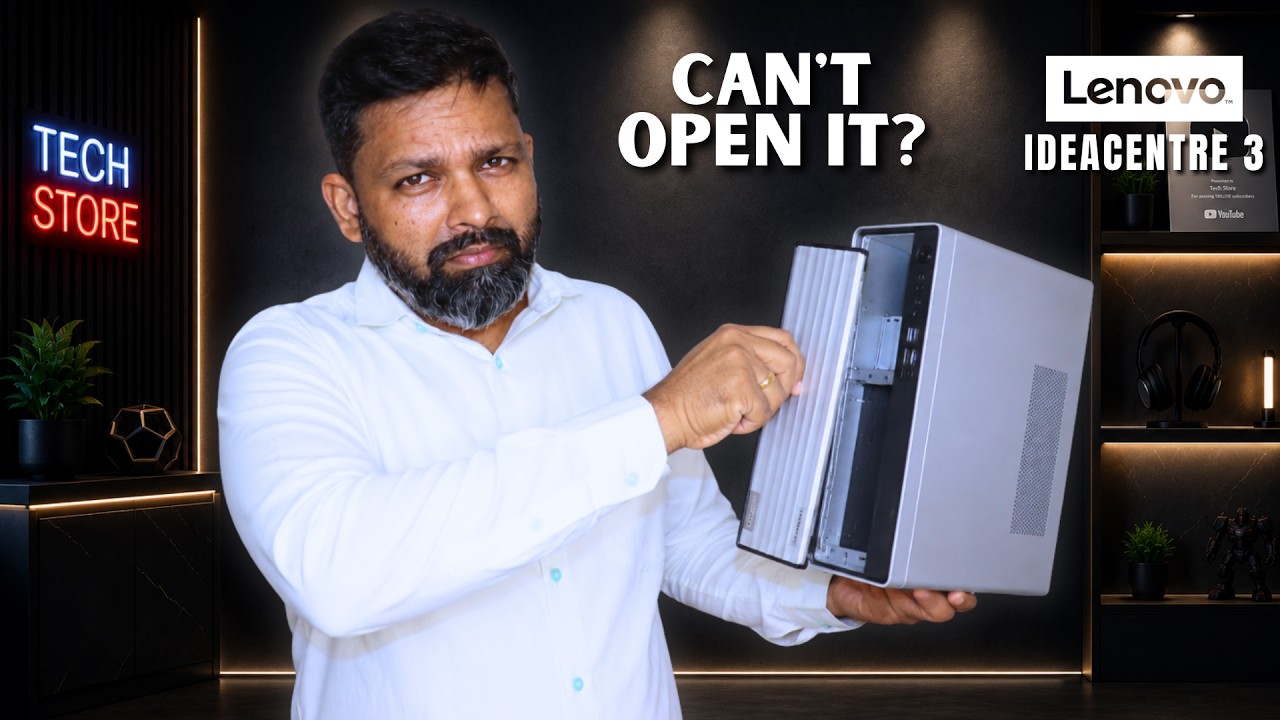 Lenovo Ideacentre 3 Desktop : How to open cabinet upgrade ram m.2 nvme ssd hdd dvdwriter easy diy