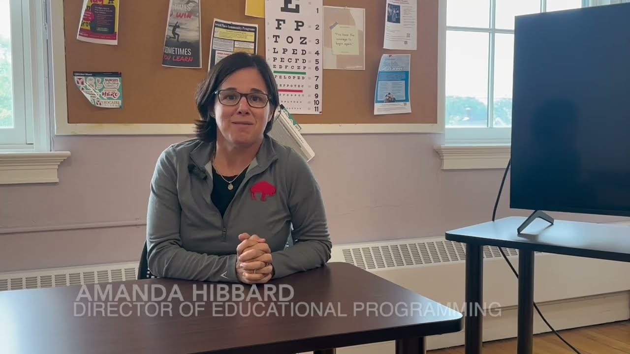 Amanda Hibbard Explains the National External Diploma Program at Gerard Place
