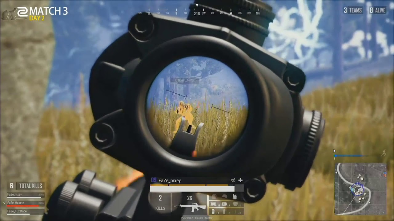 FAZE mxey 來回一打五 最中不敵 VITALITY 孤狼 shadow1k