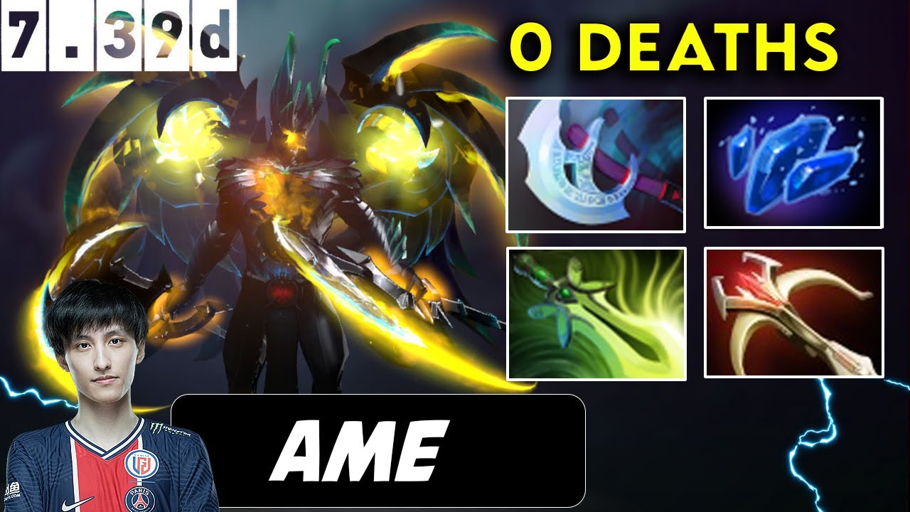 Ame Terrorblade Safelane 0 DEATHS - THE INTERNATIONAL 2025 Dota 2 Pro player Gameplay