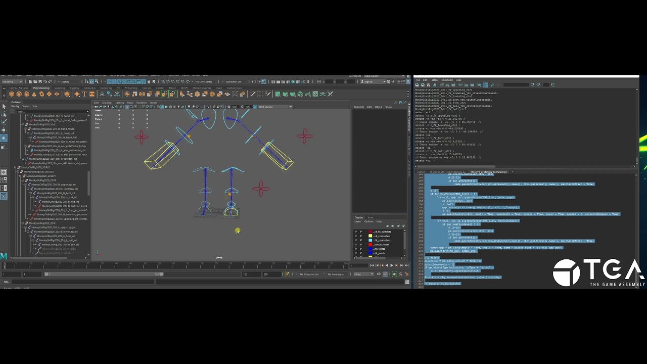 FK Rig Mirror Script